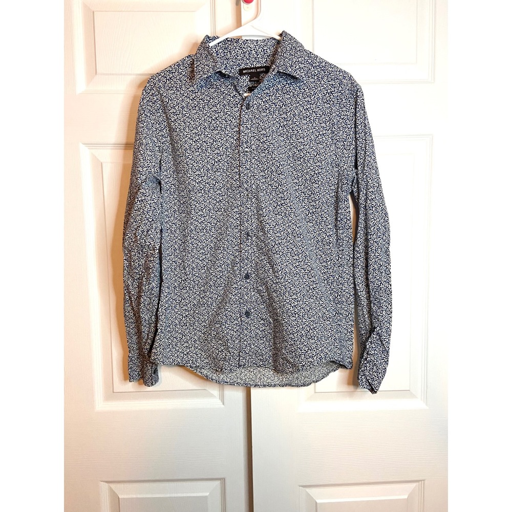 Michael Kors Slim Fit Button Down Shirt Fall 22 Rachel Green